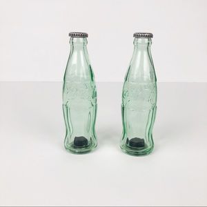 Coca-Cola Coke bottle salt & pepper shakers
